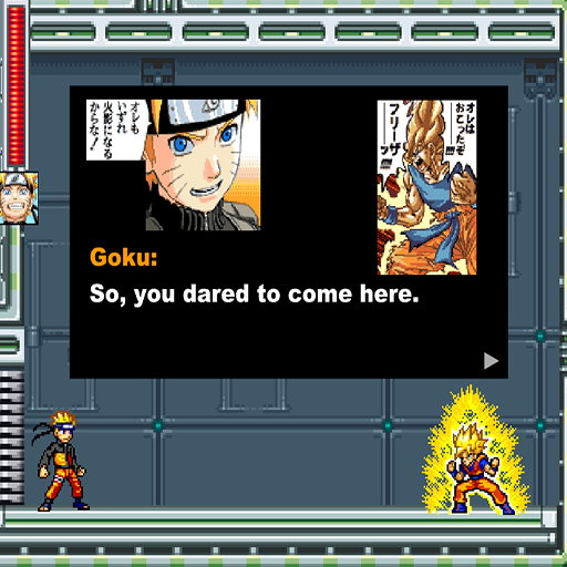 无敌鸣人VS超级赛亚人悟空