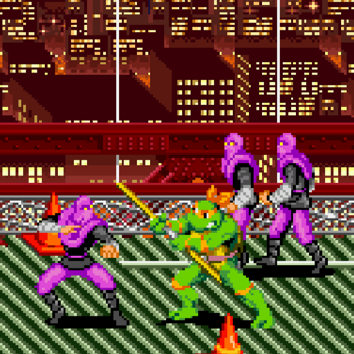 忍者龟4双人无敌版